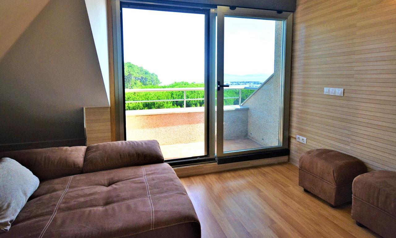 Ferienwohnung Atico De Playa Con Vistas En Baltar - Sanxenxo Portonovo Exterior foto